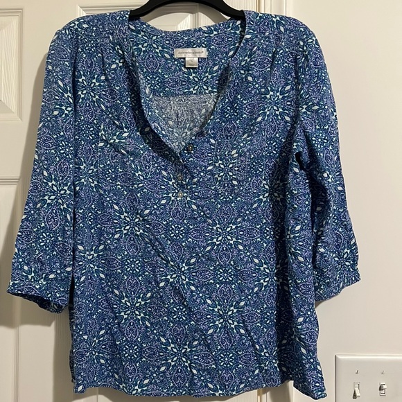 Geo Rainbow Blouse by Christopher & Bank